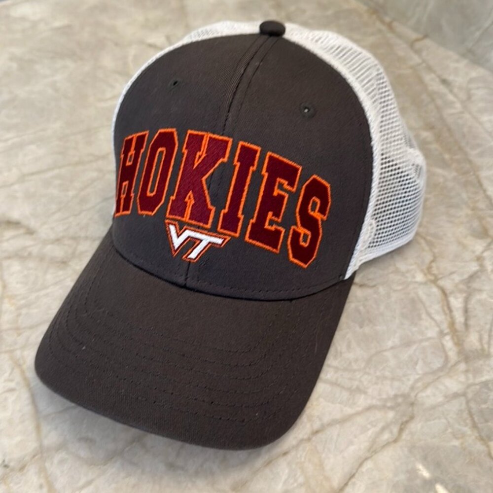 Virginia Tech Hokies Top of the World Classic Arch Trucker Snapback Hat